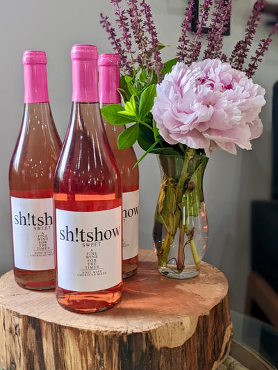 Sh!tshow Sweet Rosé Salad Pairing