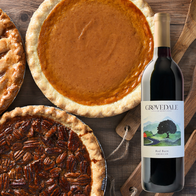 Perfectly Paired: Grovedale Wine & Thanksgiving Pies