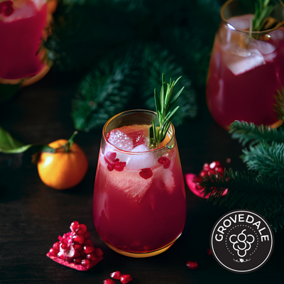 Niagara Pomegranate Holiday Cocktail